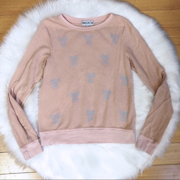 Wildfox Baby Bow Sweatshirt 🎁 Small - Picture 7 of 7